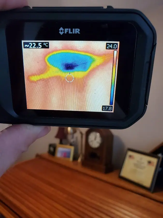 Thermal imaging inspection for water damage in Downingtown