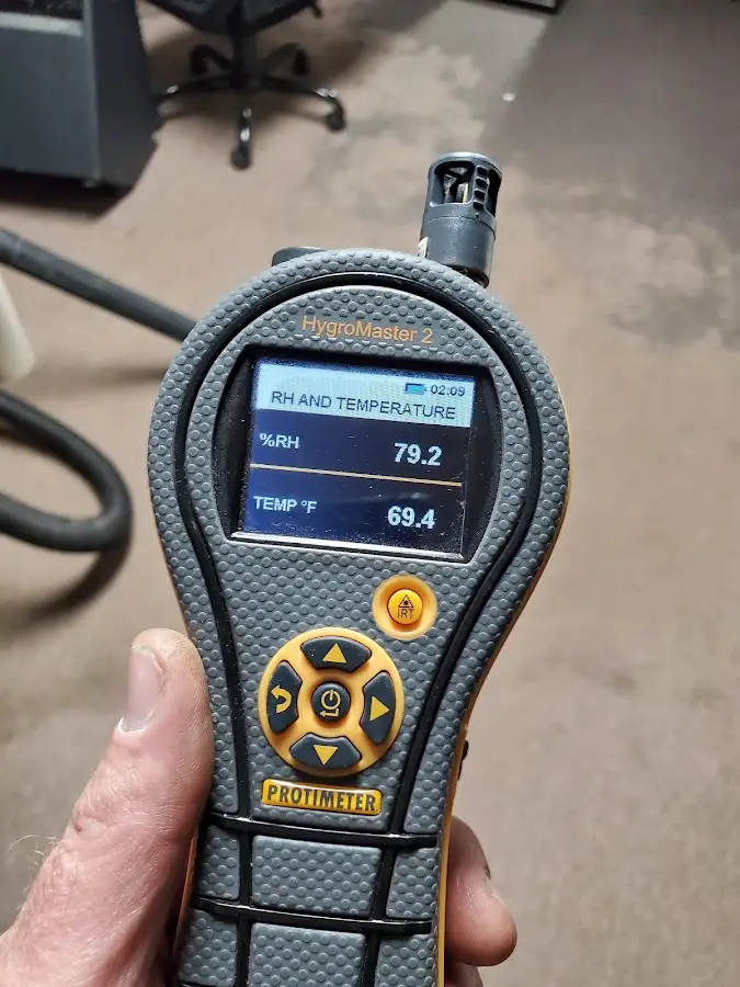 Moisture meter humidity assessment for Fire & Smoke Damage Restoration in Downingtown